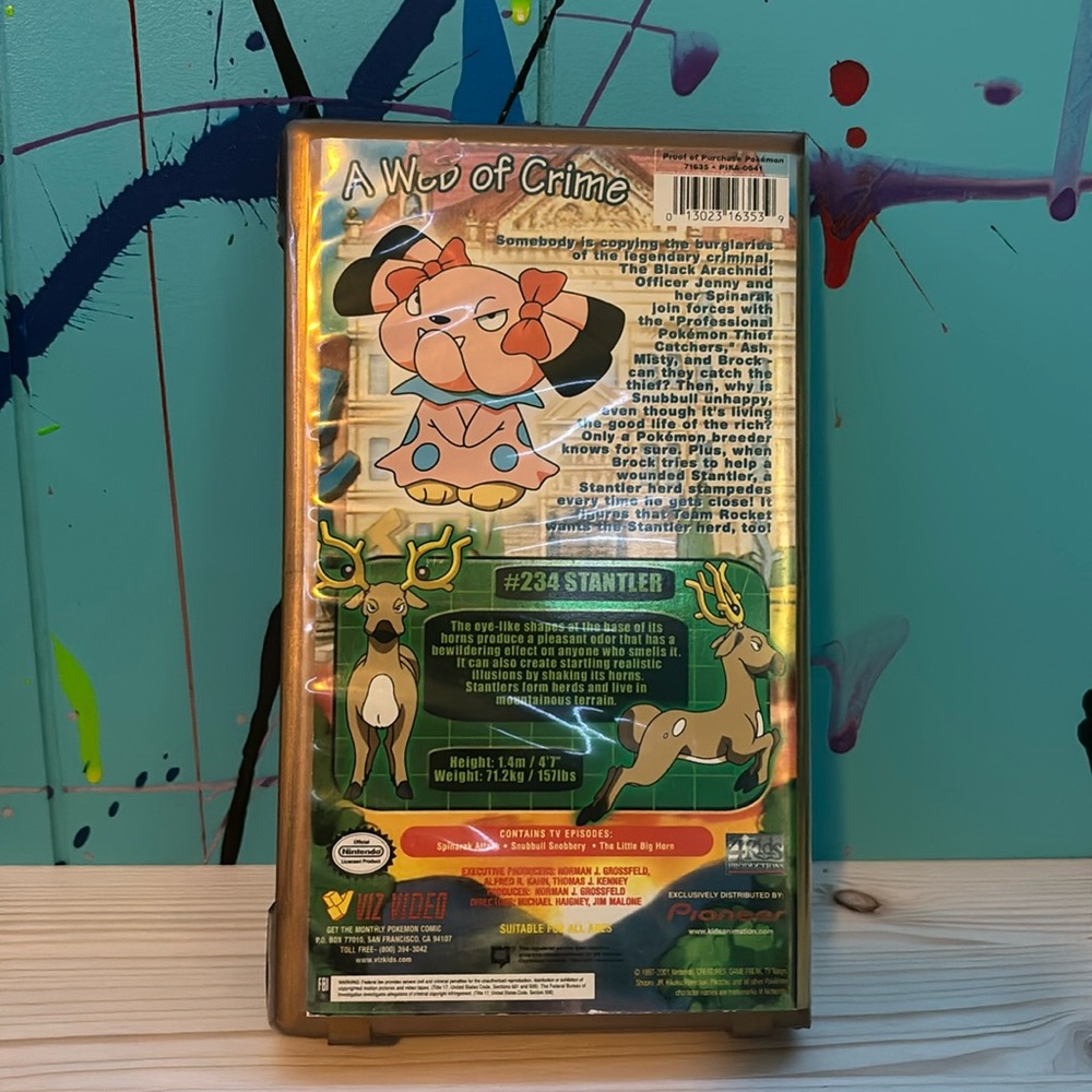 Pokémon VHS tape